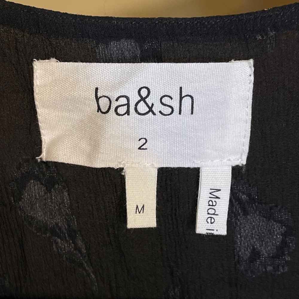 ba&sh Navy Blue Patterned Dress - Picture 4 of 9